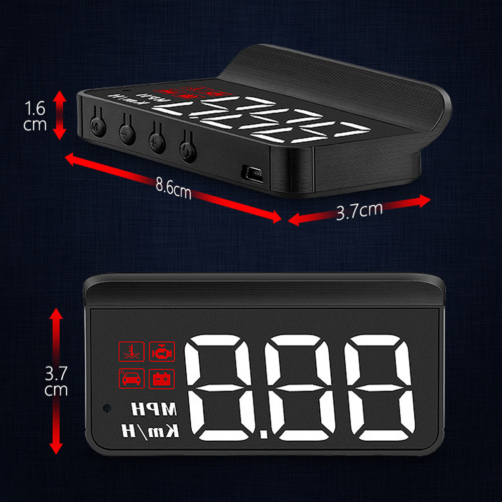 M3 HUD Projector in Your Sightline  — Drive Safely, See Clearly