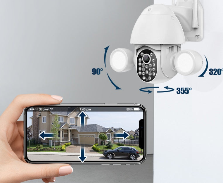 Stay Secure & Seen: Dual-Light 3MP Surveillance Camera for Peace of Mind