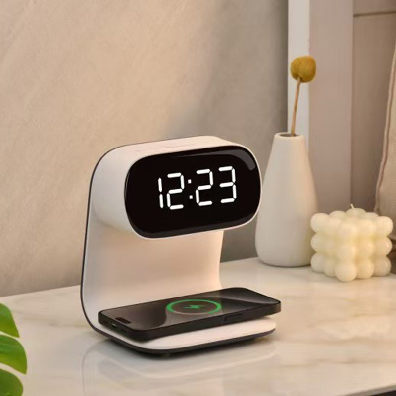 Smart Alarm Clock with Wireless Charging Made Simple