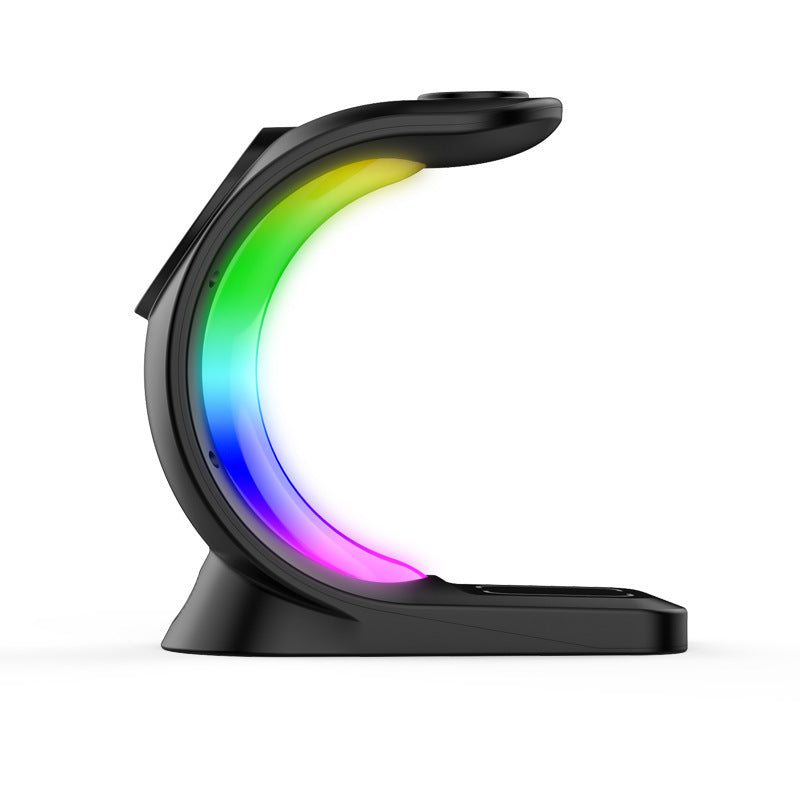 4-in-1 Magnetic Wireless Charger – Fast Station with Ambient Light