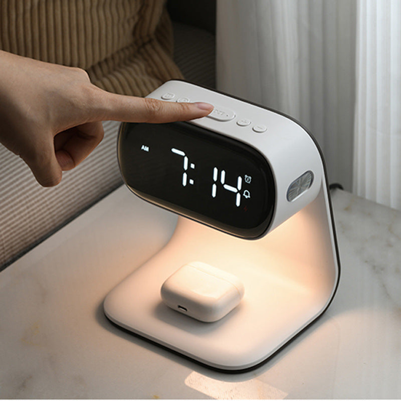 Smart Alarm Clock with Wireless Charging Made Simple